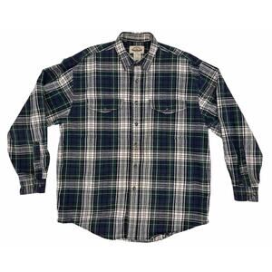 Eddie Bauer Legends Men's Shirt L Long Sleeve Flannel Outdoor Vintage Hunting